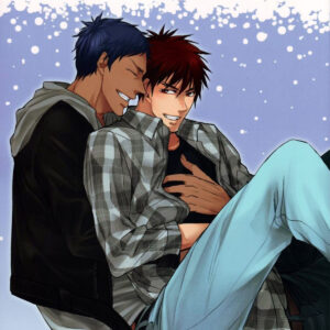 Inverno erótico entre Kagami e Aomine